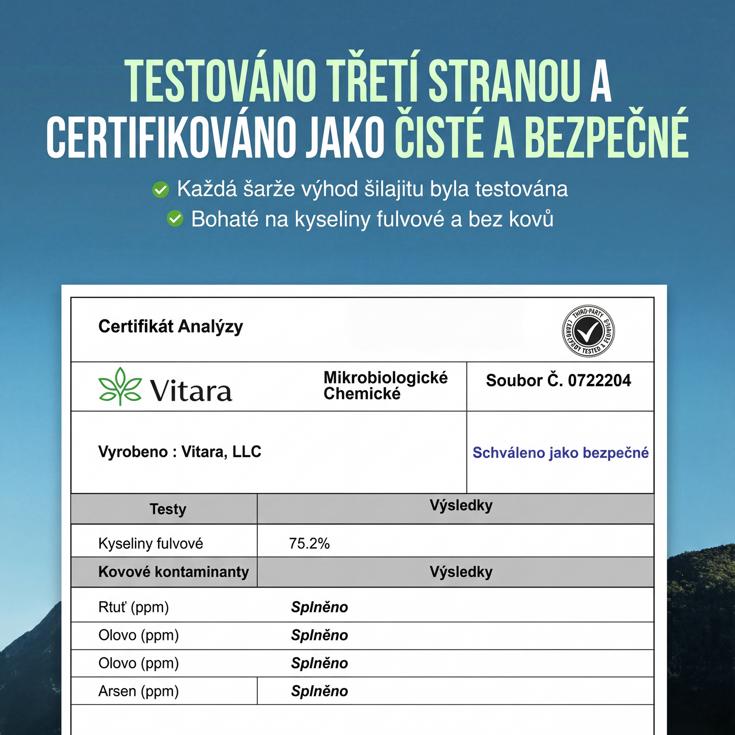 Čistý himálajský shilajit – pryskyřice 30 g