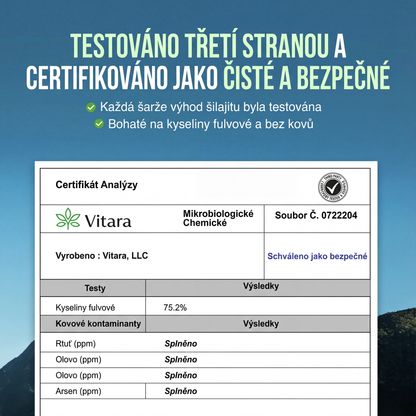 Čistý himálajský shilajit – pryskyřice 30 g