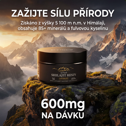 Čistý himálajský shilajit – pryskyřice 30 g