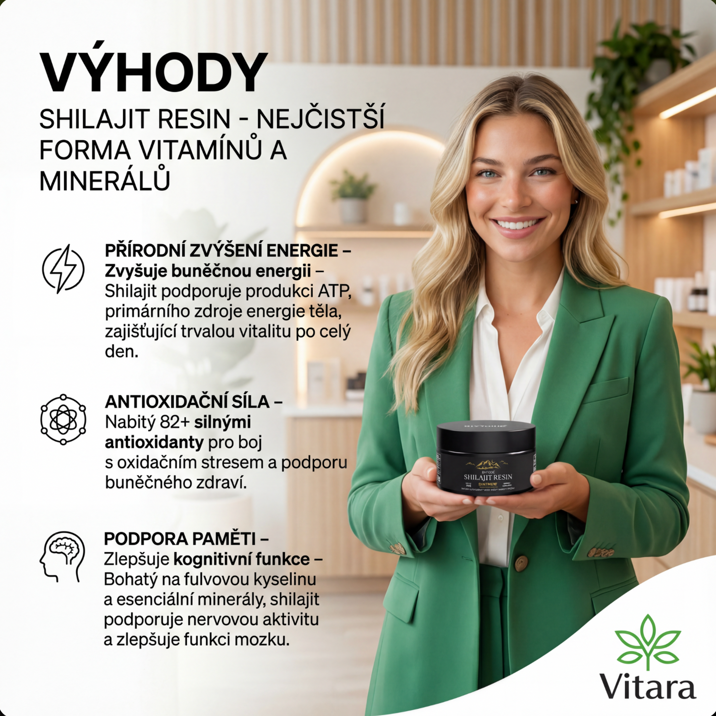 Čistý himálajský shilajit – pryskyřice 30 g